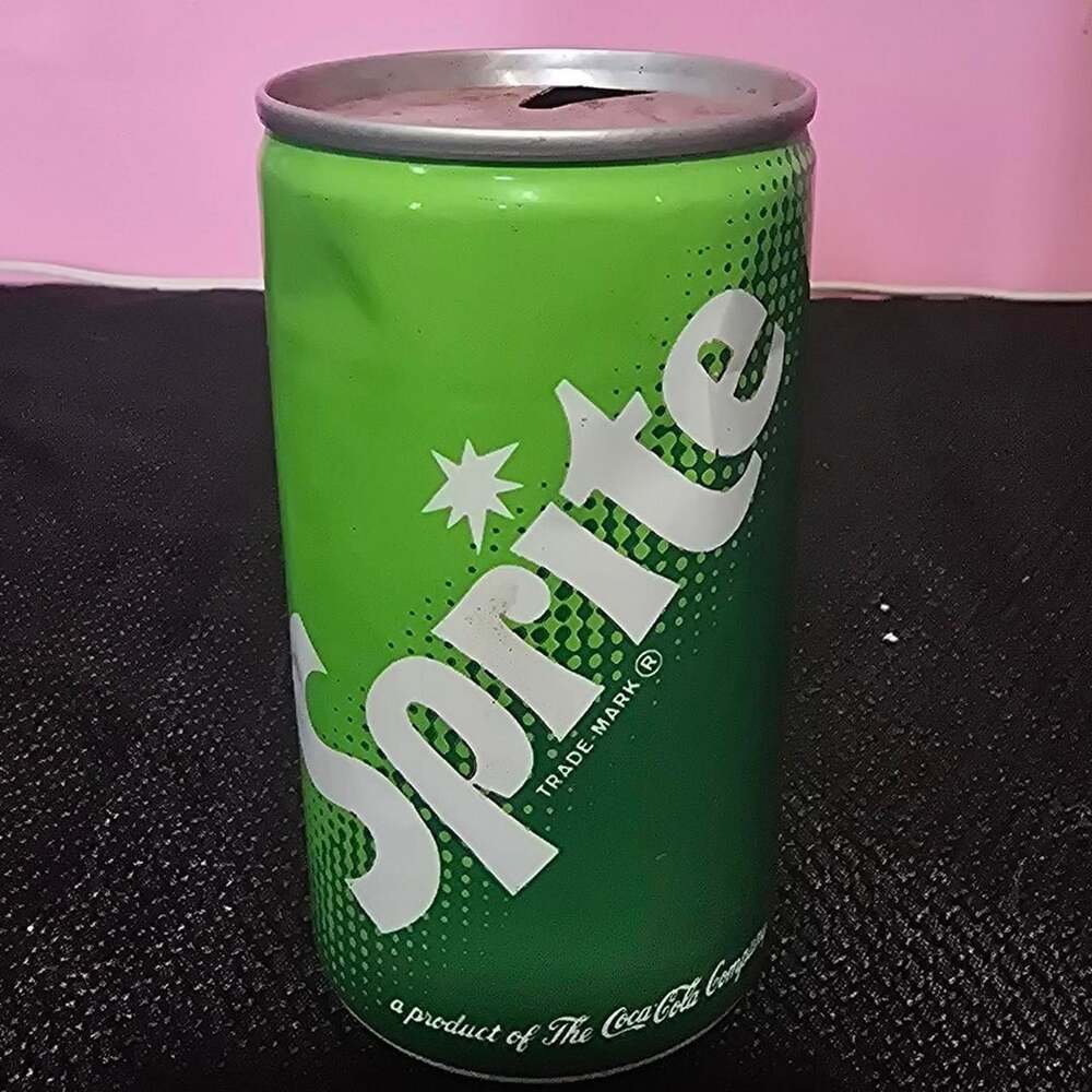 Vintage Sprite Steel Flat Pull-tab Soda Can 12 FL. OZ. Empty